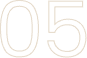 Number zero five in black font